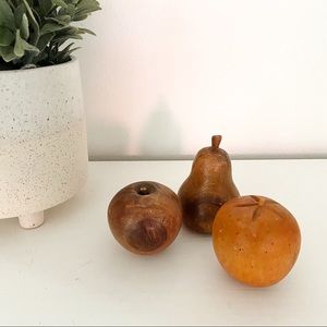 Wooden Fruit